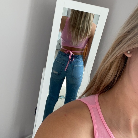 hollister tie back tank tops size s - Picture 2 of 3